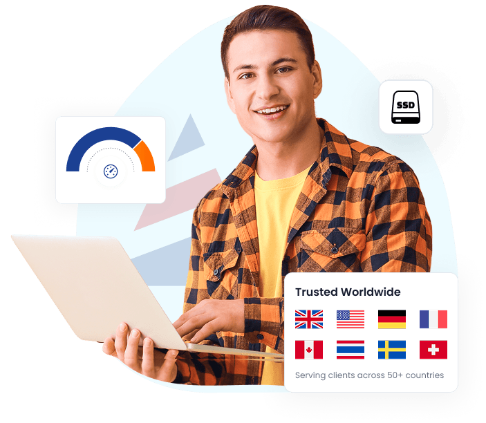 Fast & Reliable SSD Shared Hosting illustration