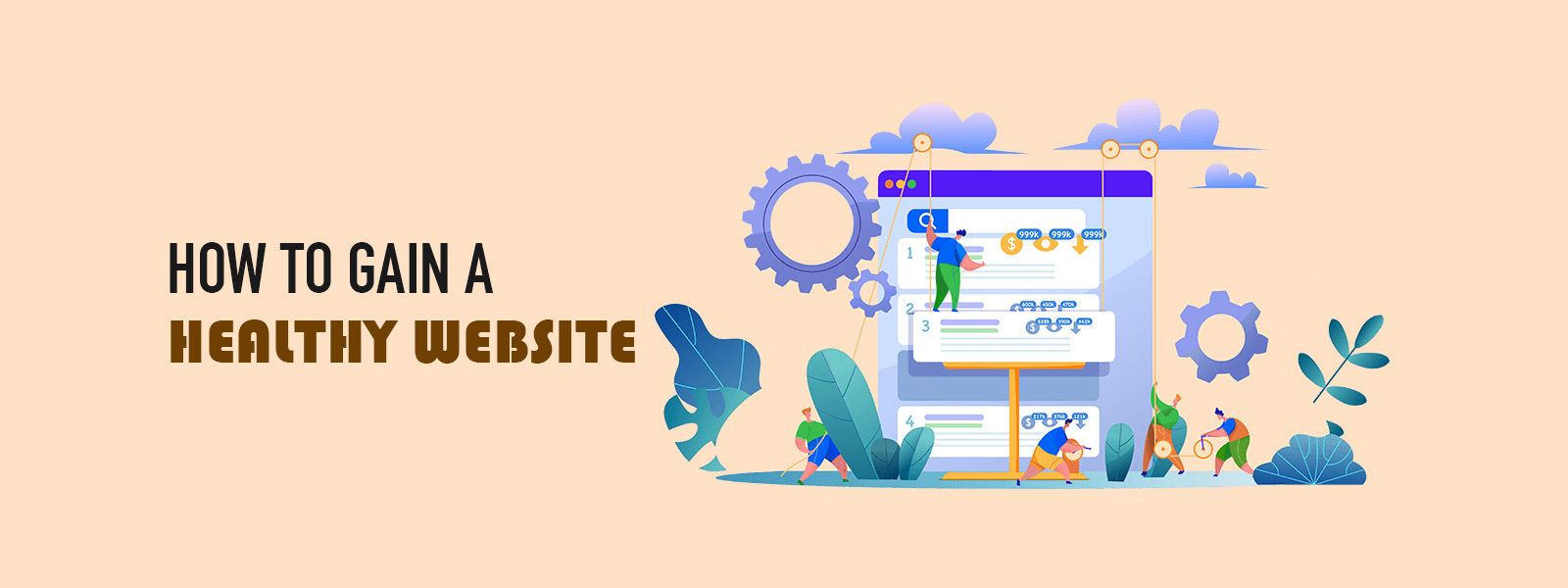 How to gain a healthy website? – 2021 strategy