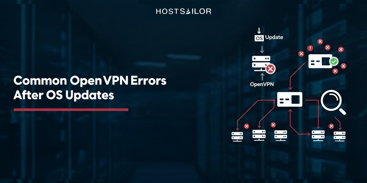 Openvpn Error 6 Common OpenVPN Errors After OS Updates