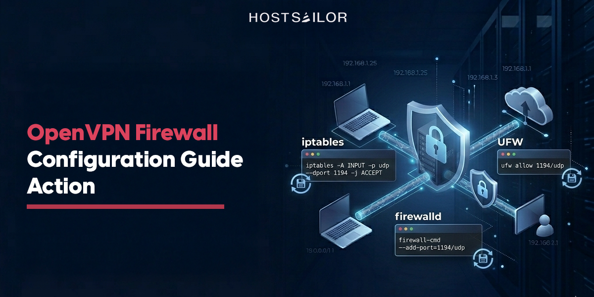 OpenVPN Firewall Rules – How to Configure iptables, ufw, and firewalld on Linux?